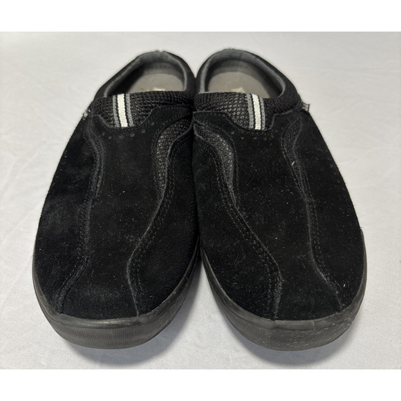 Keds Women's 8 Black Slip On Mule Shoes Clogs Arch Support Basic Staple Neutral - Picture 2 of 7